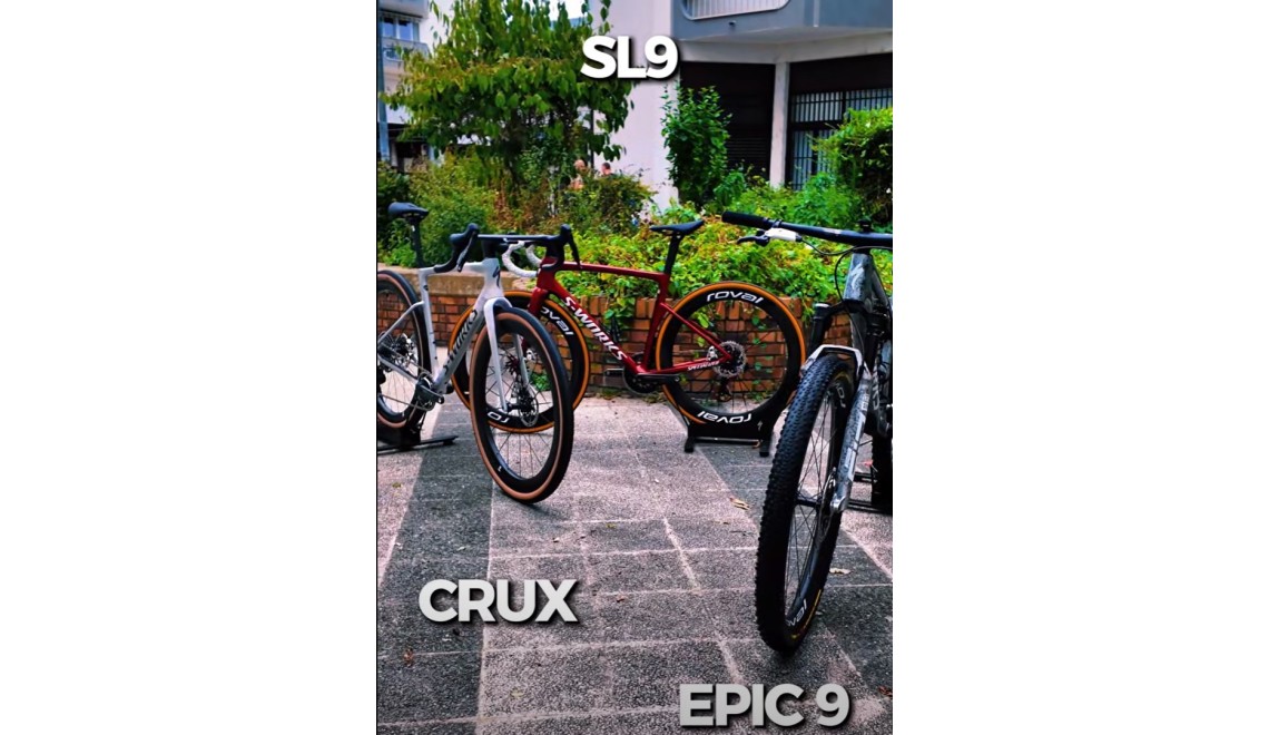 Specialized S-Works choisir : Crux 5, Tarmac SL9 ou Epic 9 